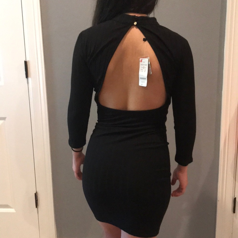 Bebe long sleeve dress size small